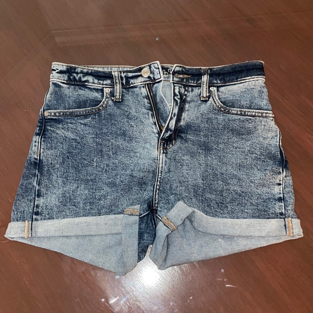 Dark Blue Jean Shorts